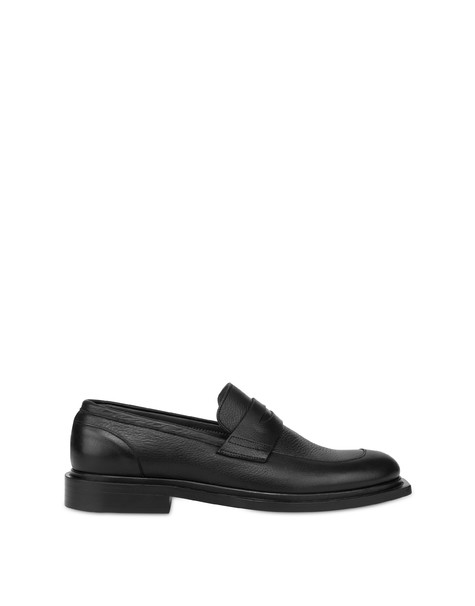 Lighthouse Calfskin Loafers Black