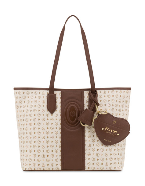 Heritage 70 Shopping Bag Ivory/brown