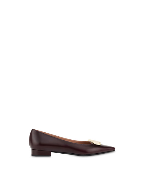 Bullion Abraded Calfskin Ballet Flats Must