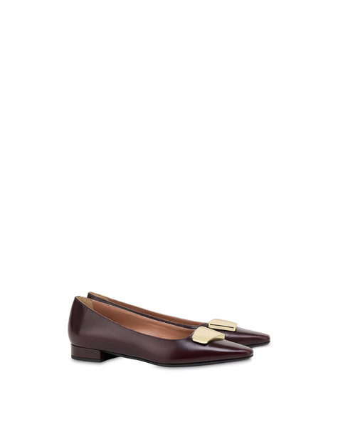 Bullion Abraded Calfskin Ballet Flats Must