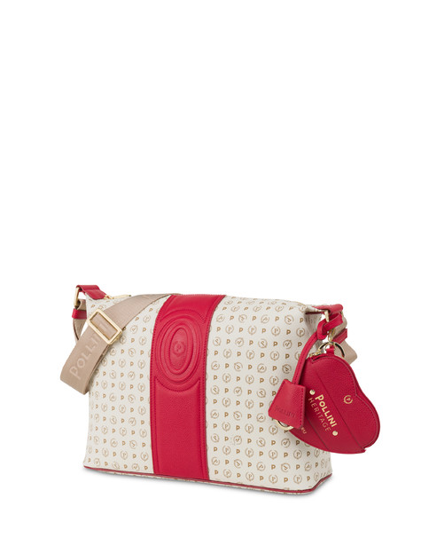 Heritage 70 Shoulder Bag Ivory/red