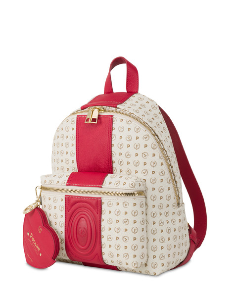 Heritage 70 Backpack Ivory/red