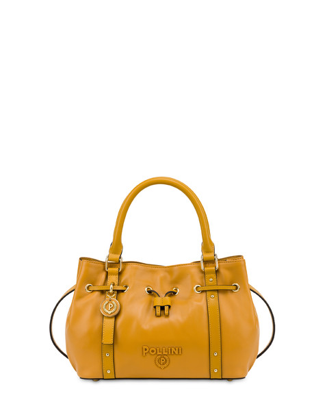 Serena Small Nappa Leather Bag Mustard/mustard