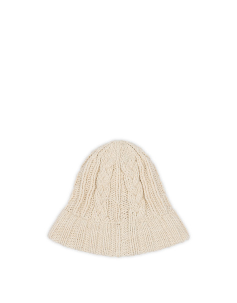 Hat In Wool Blend Beige