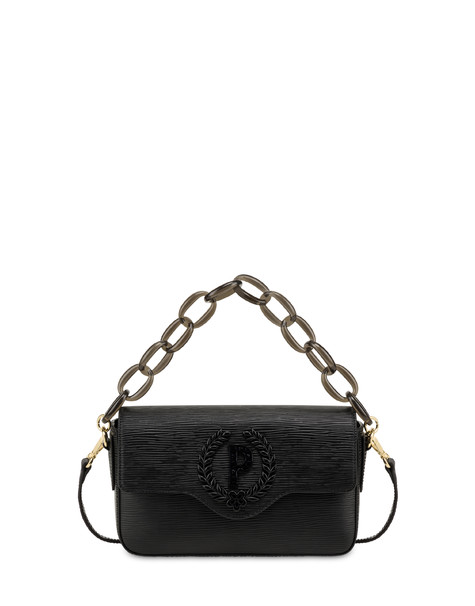 Candy Bag Con Maxi Catena Nero