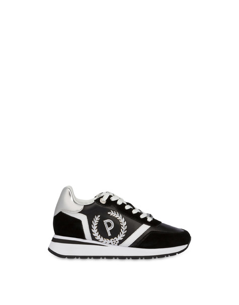 Sneakers Con Dettagli Laminati Speedy Nero/nero/bianco/argento