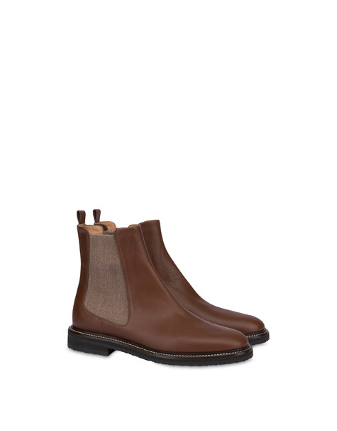 Artisan Touch Calfskin Beatle Boot Wood/wood