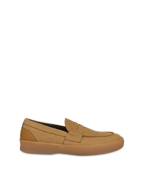 Hunter Hydro Nubuck Loafers Camel/hide