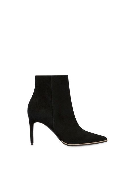 Attitude Suede Ankle Boots Black