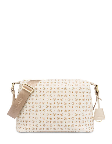 Heritage Soft Touch Shoulder Bag Ivory/ivory