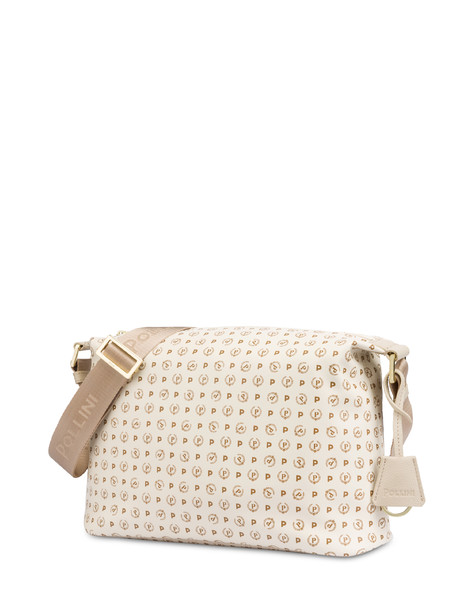 Heritage Soft Touch Shoulder Bag Ivory/ivory