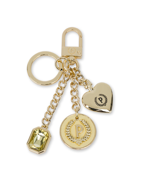 Jewel Charm Keychain Gold/yellow/yellow