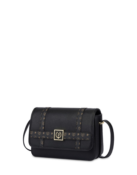 Overlay Shoulder Bag Black/black