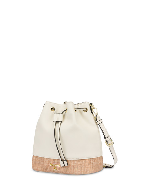 Borsa A Spalla Ivory/sand