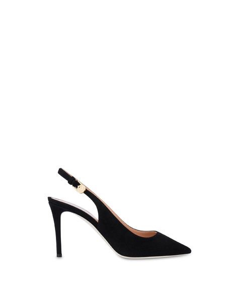 Essential Suede Slingback Black