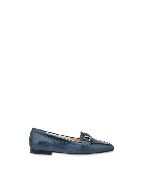 Uptown Metallic Nappa Leather Loafers Royal