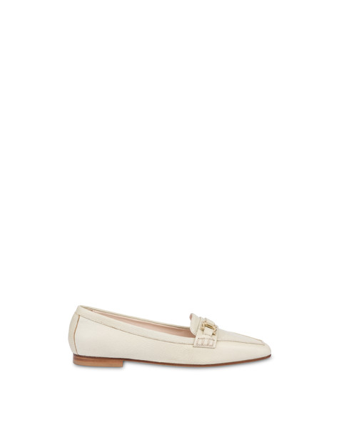 Uptown Goatskin Loafers Beige