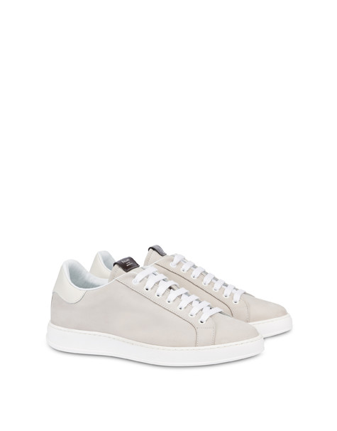 Tennis Club Nubuck Sneakers Pearl