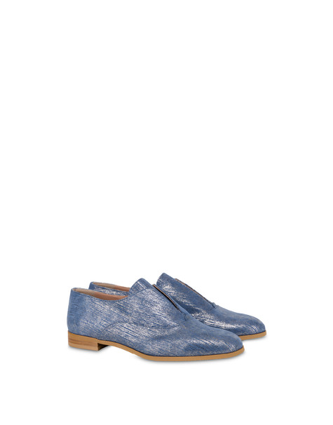 Slip-on Pollini Flexy Aus Laminiertem Wildleder Sky