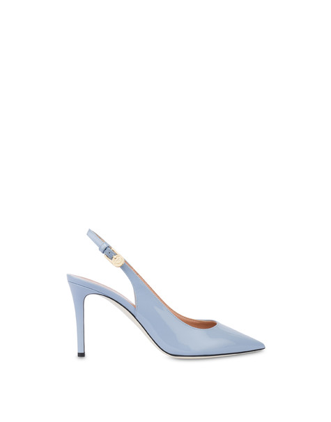 Slingback In Vernice Essential Sky