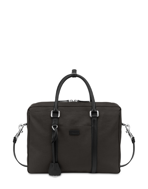 The New Touch Coated Fabric Briefcase 