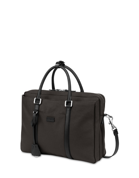 The New Touch Coated Fabric Briefcase 