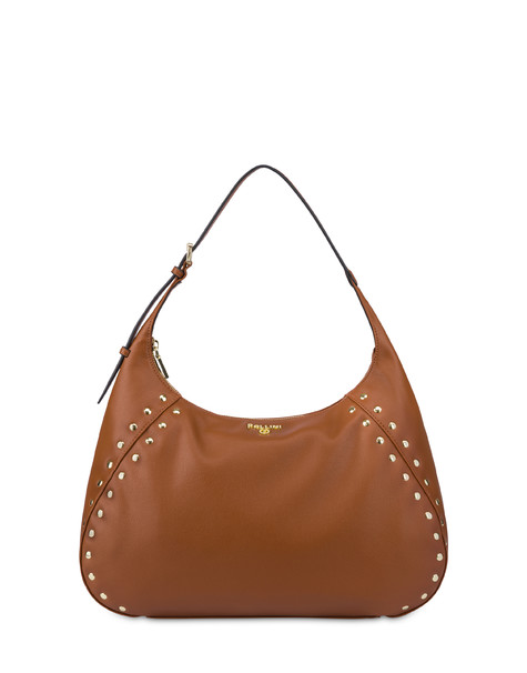 Nina Hobo Bag With Studs Hide