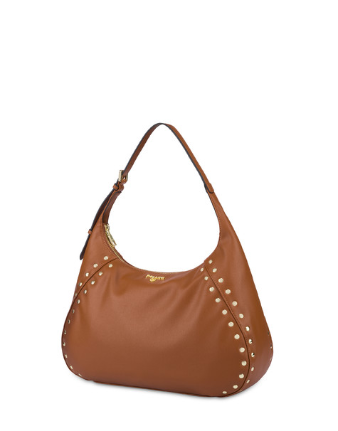 Nina Hobo Bag With Studs Hide