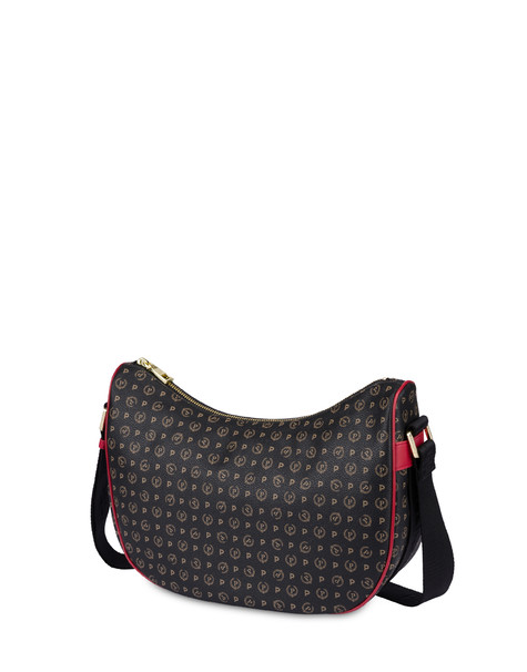 Hobo Bag Heritage Pvc Nero/lacca