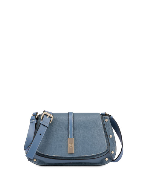 Borsa A Tracolla In Vitello Austin Small Avio