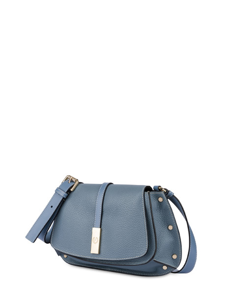 Borsa A Tracolla In Vitello Austin Small Avio