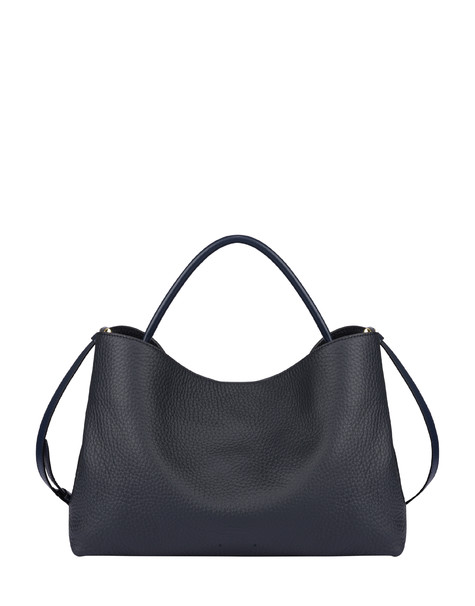 Marlene Double-handle Tumbled Calfskin Bag 