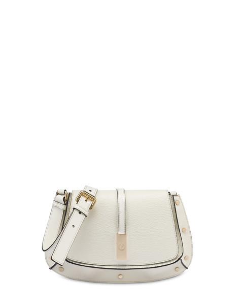 Austin Small Calfskin Shoulder Bag Ivory