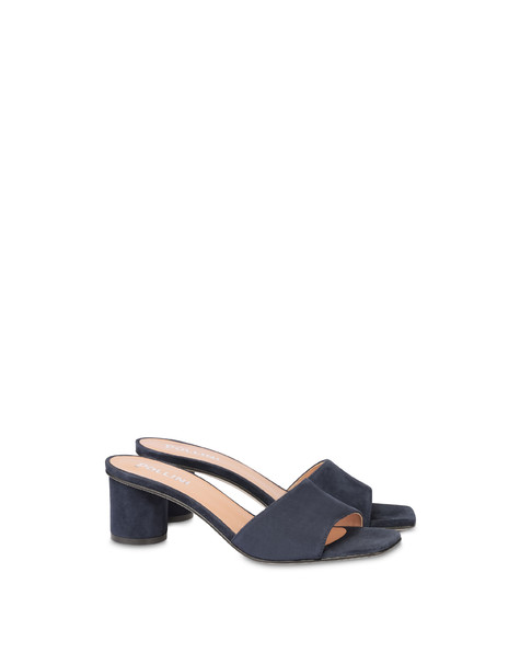 Sandali In Camoscio Sunset Navy