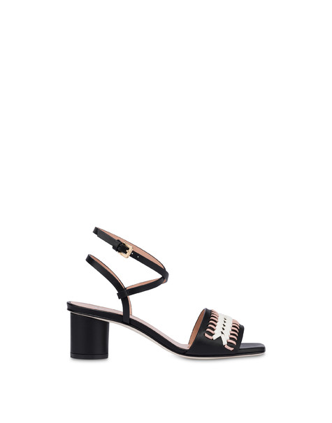 Rodeo Calfskin Sandal Black