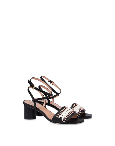 Rodeo Calfskin Sandal Black