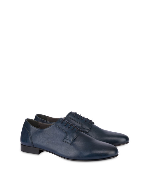 Derby In Capra Flessible Blu