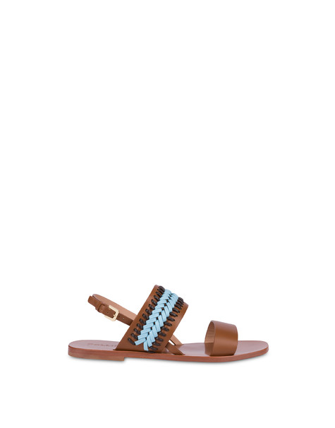 Rodeo Calfskin Flat Sandals Rodeo