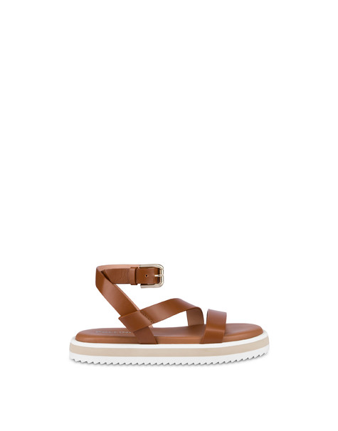 West Side Flat Sandals With Ankle Strap Rodeo