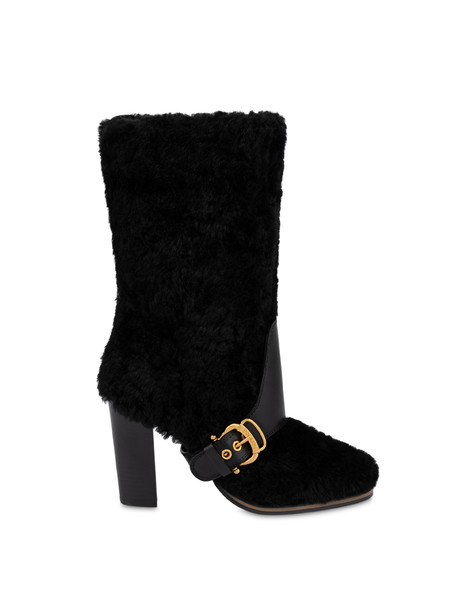 Fence Boot In Shearling 