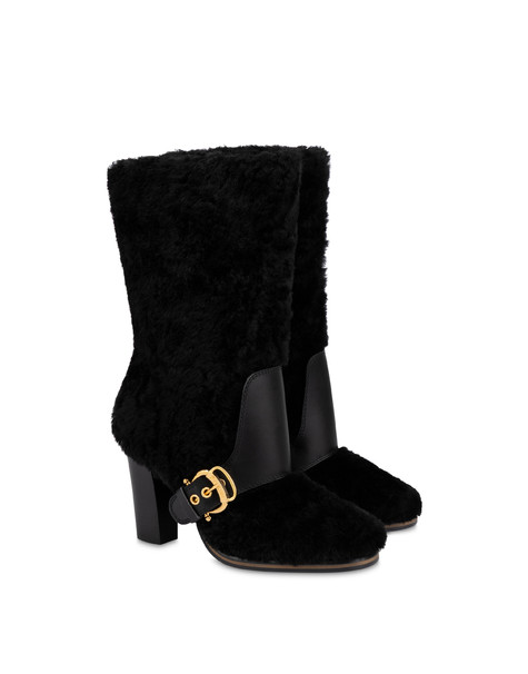 Fence Boot In Shearling 