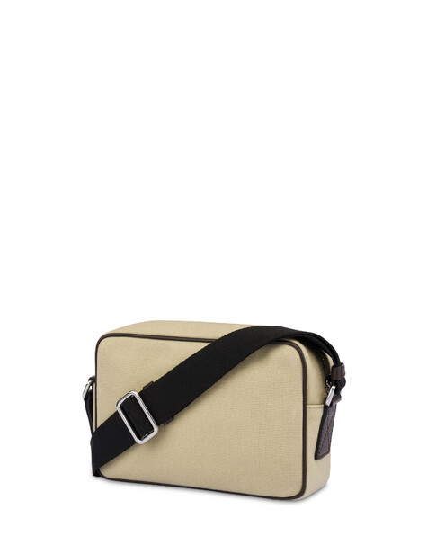 Crossbody Bag In Canvas The New Touch Sabbia/t.moro