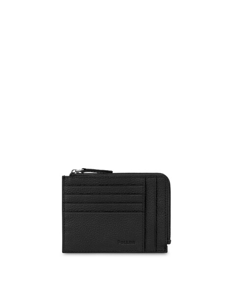 Zip Card Holder The New Touch Nero