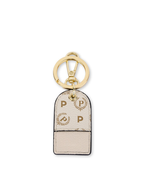 Portachiavi Iconico Avorio/avorio/taupe
