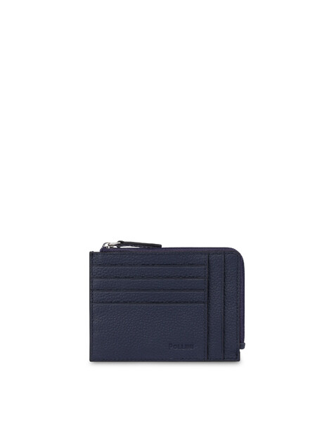 Zip Card Holder The New Touch Dark Blue