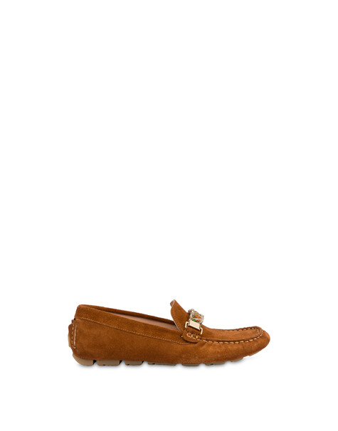 Driver Shoes Easy In Crosta Legno
