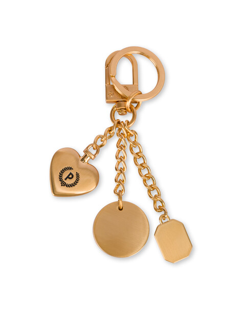 Portachiavi Con Charm Gioiello Oro/giallo