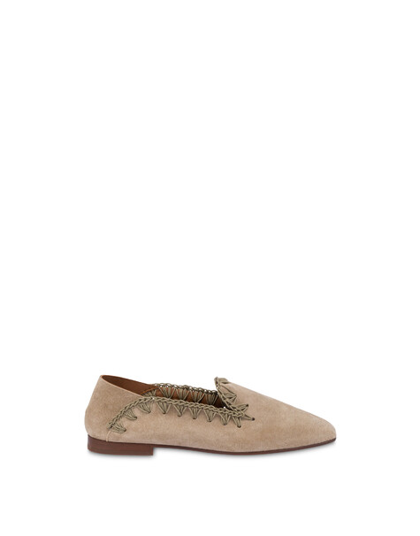 Loafer Sienna In Crosta Taupe