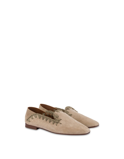 Loafer Sienna In Crosta Taupe