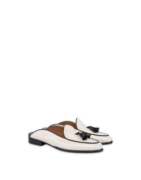 Mule Shoes Viktoria Bicolor Avorio/nero